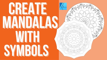 How To Draw A Mandala In Affinity Designer Using Symbols