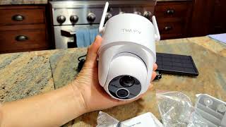 TWUFY Outdoor Security Cameras with Pan 355° Tilt 120°. Review