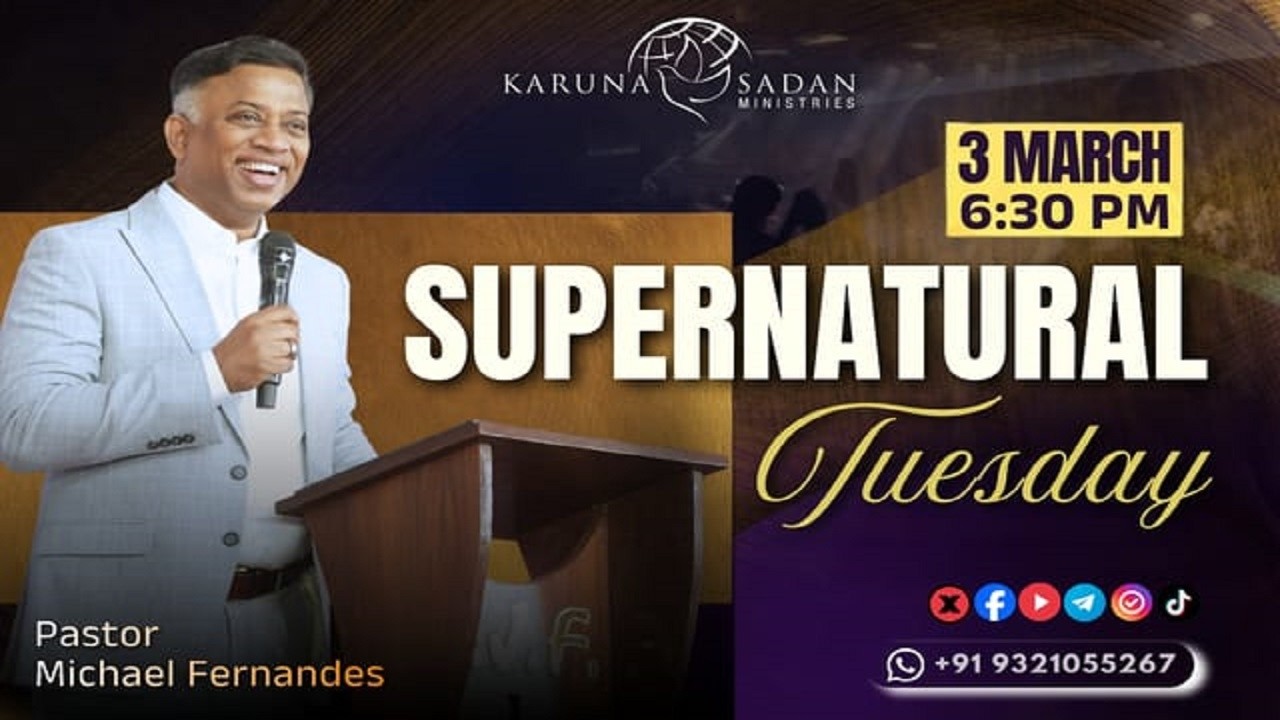 20260303 | KSM | Supernatural Tuesday Service | [ LIVE 🔴 ] Pastor Michael Fernandes