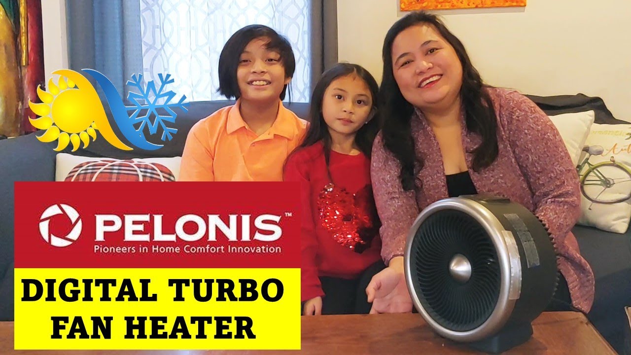 Pelonis Digital Turbo Fan Heater ║Joshu0026Sarah Unboxing ║HalukayTV - YouTube