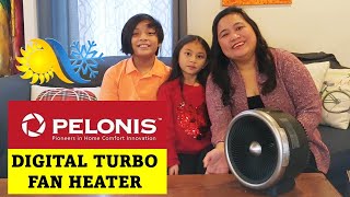 Pelonis Digital Turbo Fan Heater ║Joshu0026Sarah Unboxing ║HalukayTV - YouTube