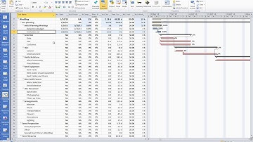 Microsoft Project 2010 Video 37 Tracking the Project Progress