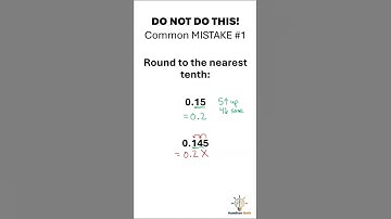 Math Mistake #1: You