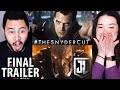 Zack Snyder's JUSTICE LEAGUE | Final Trailer | Reaction by Jaby Koay & Achara!