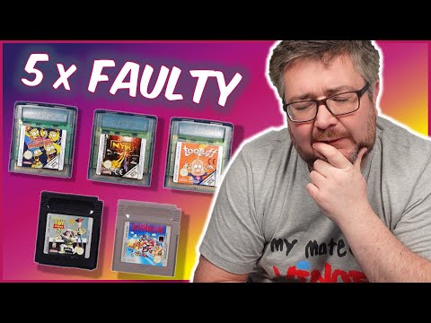 I Bought 5 Broken GAMEBOY Games On EBay | How Many Can I FIX?!