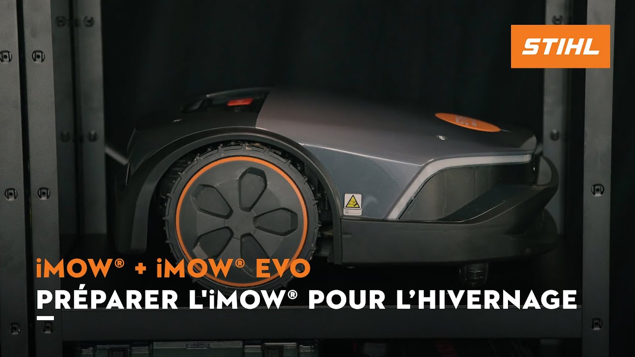 Robot tondeuse STIHL iMOW® | Préparer l’iMOW® pour l’hivernage