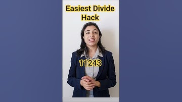 How to Divide by 5 in 2 Seconds |Math Hack: 11,243 ÷ 5 | division Shortcut method bsc math be math