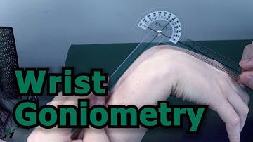 Wrist Goniometry