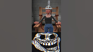 Mr Meat Vs Rebecca Sigma 🔥 Troll Face 😈#shorts #mrmeat #grannytrolling #trollface