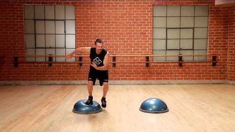 Official BOSU Skater Leaps