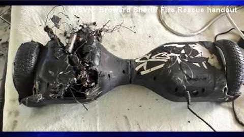 Video: Hoverboard explosion causes house fire in Florida