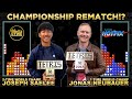 TETRIS REMATCH?? - Joseph vs. Jonas SCORE ATTACK on GDQ!