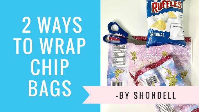 No crimper chip bag tutorial. 