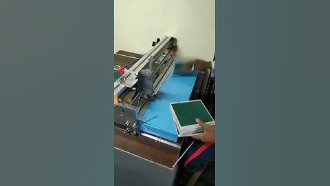 SW-230 Cardboard V Grooving machine with auto cylinder structure and Foot start pause switch