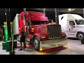 Two customize freightliner classic xl walk around truck and rollin video