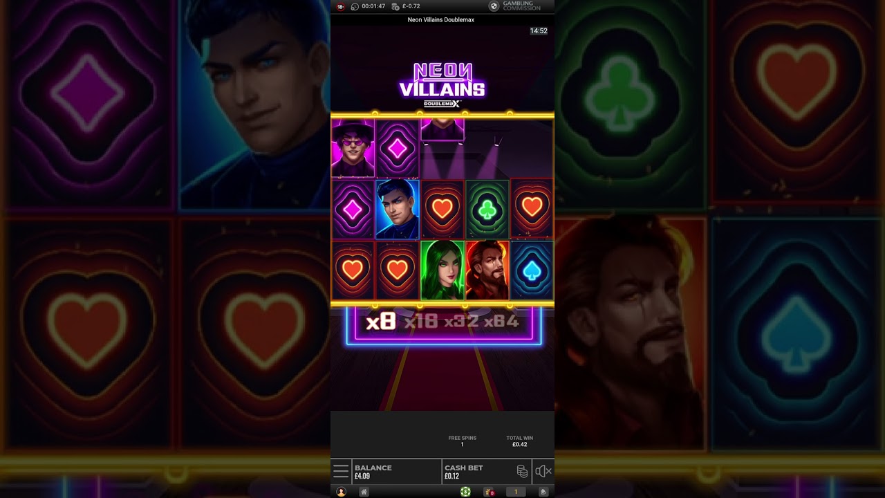 Neon Villains bonus.