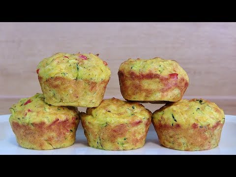 Zucchini Omelett - eine perfekte Mahlzeit für ein leckeres Frühstück!| Schmackhaft.tv. 