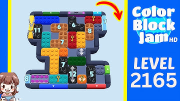 Color Block Jam Level 1295 (2165) Solution Walkthrough