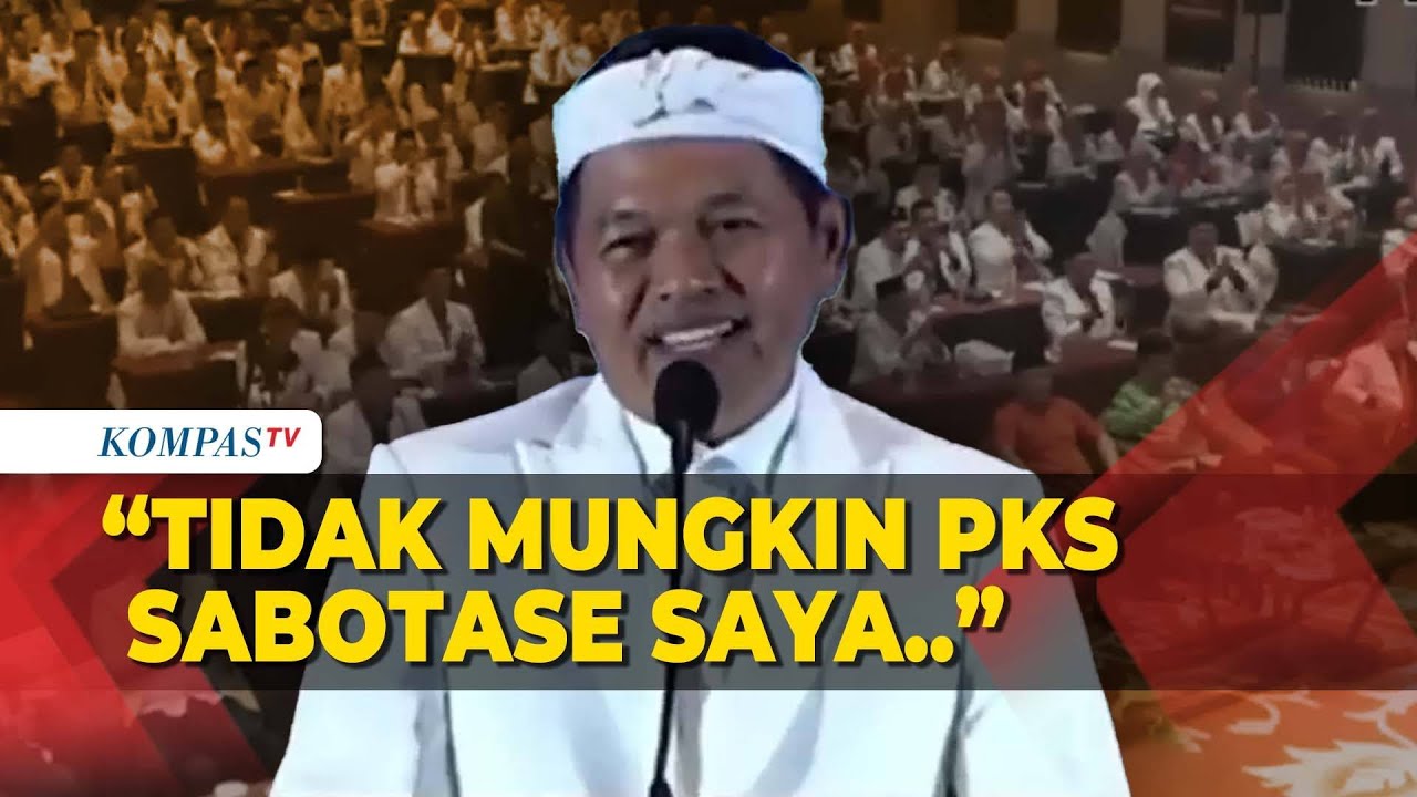 [FULL] Pidato Dedi Mulyadi Hadiri Acara PKS: Buat Ketawa Kader hingga Kelakar Takut Ditelepon DPD
