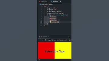 How To Split a Background Into 2 Colors Using CSS #css #html #shorts
