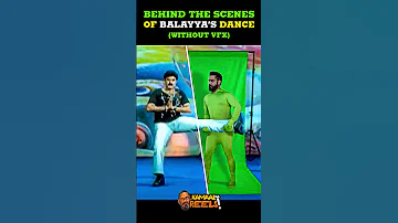 Balayya Dance without VFX 😂🕺 | #balakrishna #kamalkrishna #shorts #bts #vfx #mrgreen