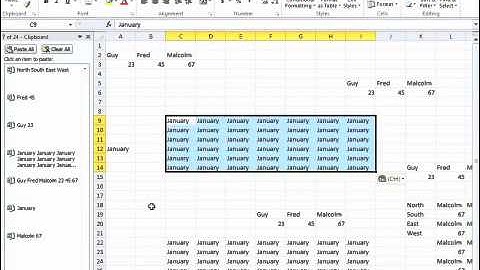 Using Copy And Paste (Microsoft Excel Course)