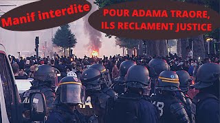 [Adama Traoré - Violences policières] COLÈRE, GROSSES TENSIONS & IMMENSE RASSEMBLEMENT non autorisé