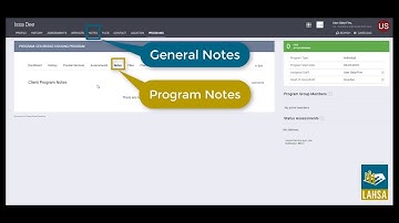 How to Record Program-Level Notes in HMIS