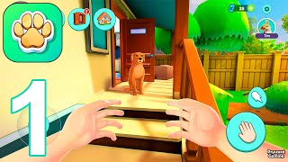 Dog Simulator: My Virtual Pets - Gameplay Part 1 - Rescue & Dogs Simulator (iOS, Android) screenshot 2