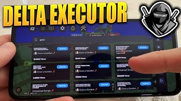 Delta Executor Mobile Tutorial🔥Steal a Brainrot/Grow a Garden Scripts for iOS & Android Roblox