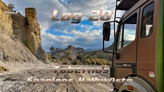 Log 20 Offroad Track mit dem Expeditionsmobil durch die Halbwüste Tabernas