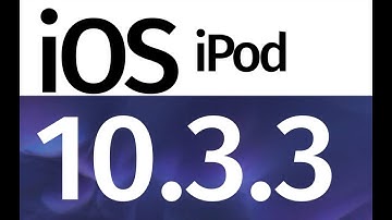 How to Update to iOS 10.3.3 - iPod