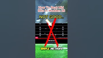 How To DESTROY Mid Blitz EVERYTIME in Madden 26! 🔥 #shorts