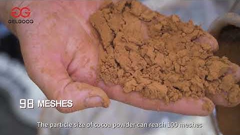 2022 Cocoa Bean Processing Line - Cocoa Powder Making Machine