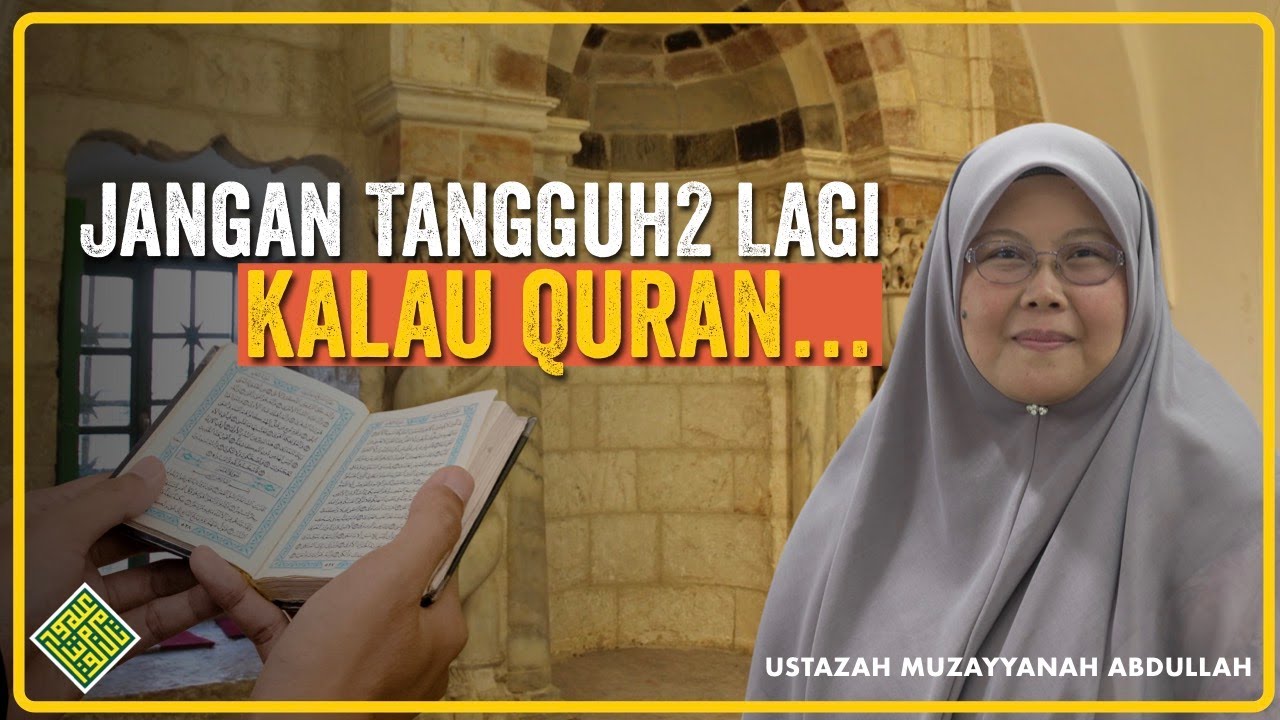 Kalau belum boleh BACA Quran, Jangan BERTANGGUH