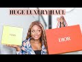 MY FIRST HUGE LUXURY HAUL! HERMES, FENDI, BALENCIAGA, DIOR, BOTTEGA VENETA & MORE | IHUOMA EZE