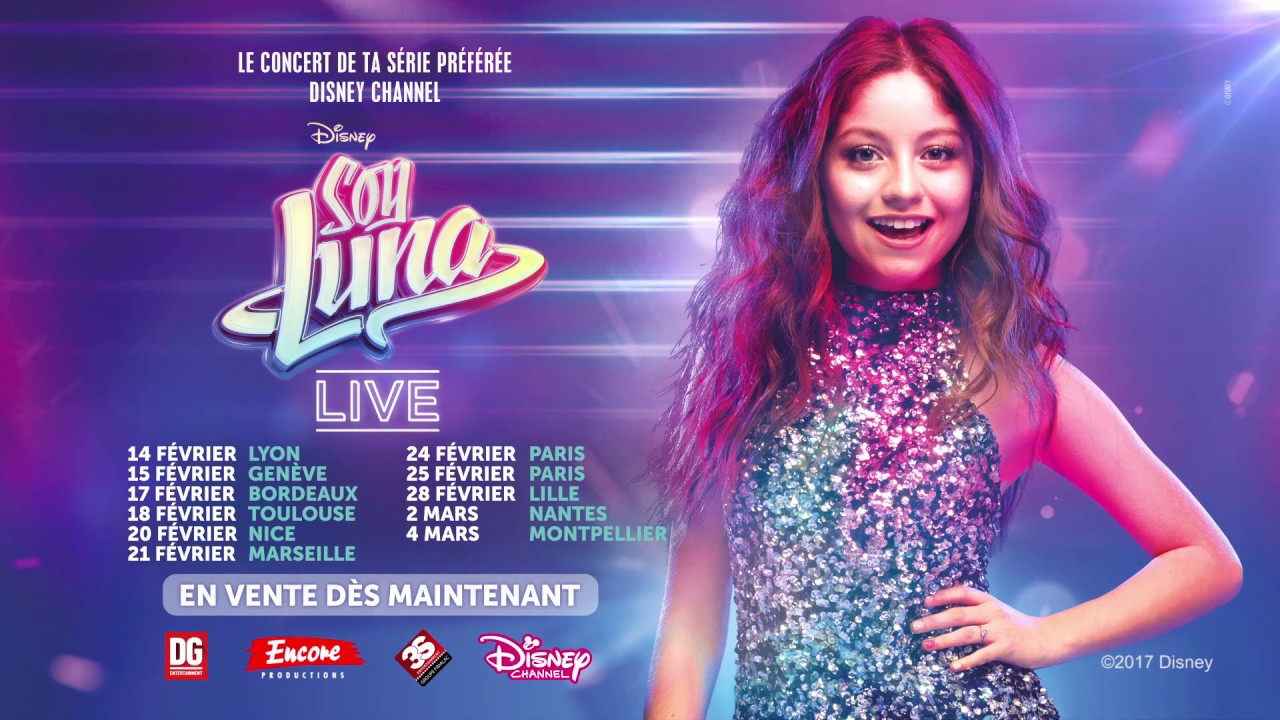 Soy luna live  Disney channel, Soy luna, La concerts