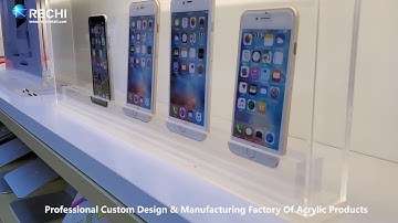 RECHI Custom Design & Manufacture Acrylic Mobile Phone Display Show Box