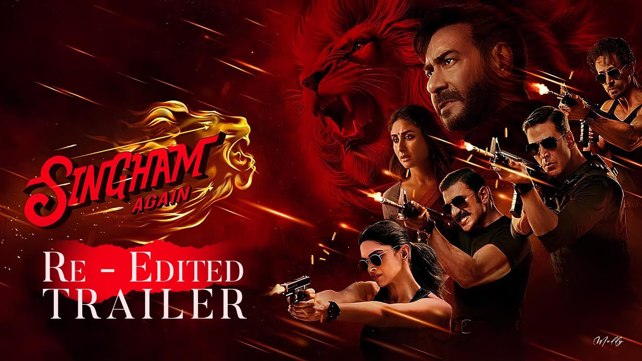 Singham Again | Re-Edited Trailer | Short and Crispy