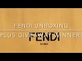 Fendi Unboxing | Giveaway Winner Announcement! 🥳