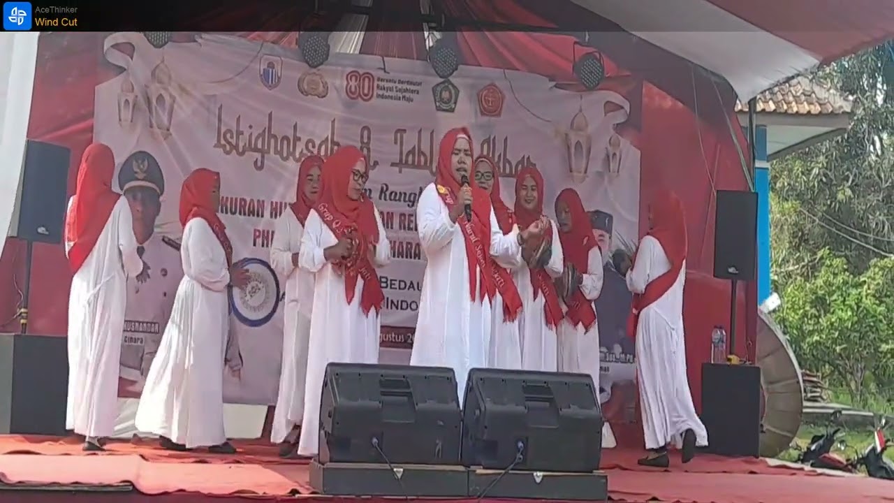 TIM QOSIDAH DS  PONDOKPANJANG !! LOMBA QOSIDAH TK. KECAMATAN CIHARA HUT RI KE- 80 Tahun 2025