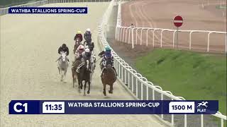 Vidéo de la course PMU WATHBA STALLIONS SPRING-CUP