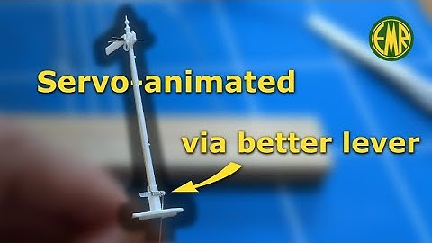 0044 Animating a Ratio Signal in N - part 2 - servo motor