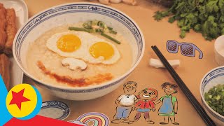 Mei From Turning Red Makes Congee | Cooking With Pixar | Pixar