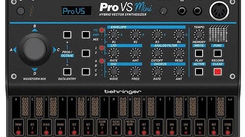 Behringer Mini Synth Update, Mini Mixer & USB Type C