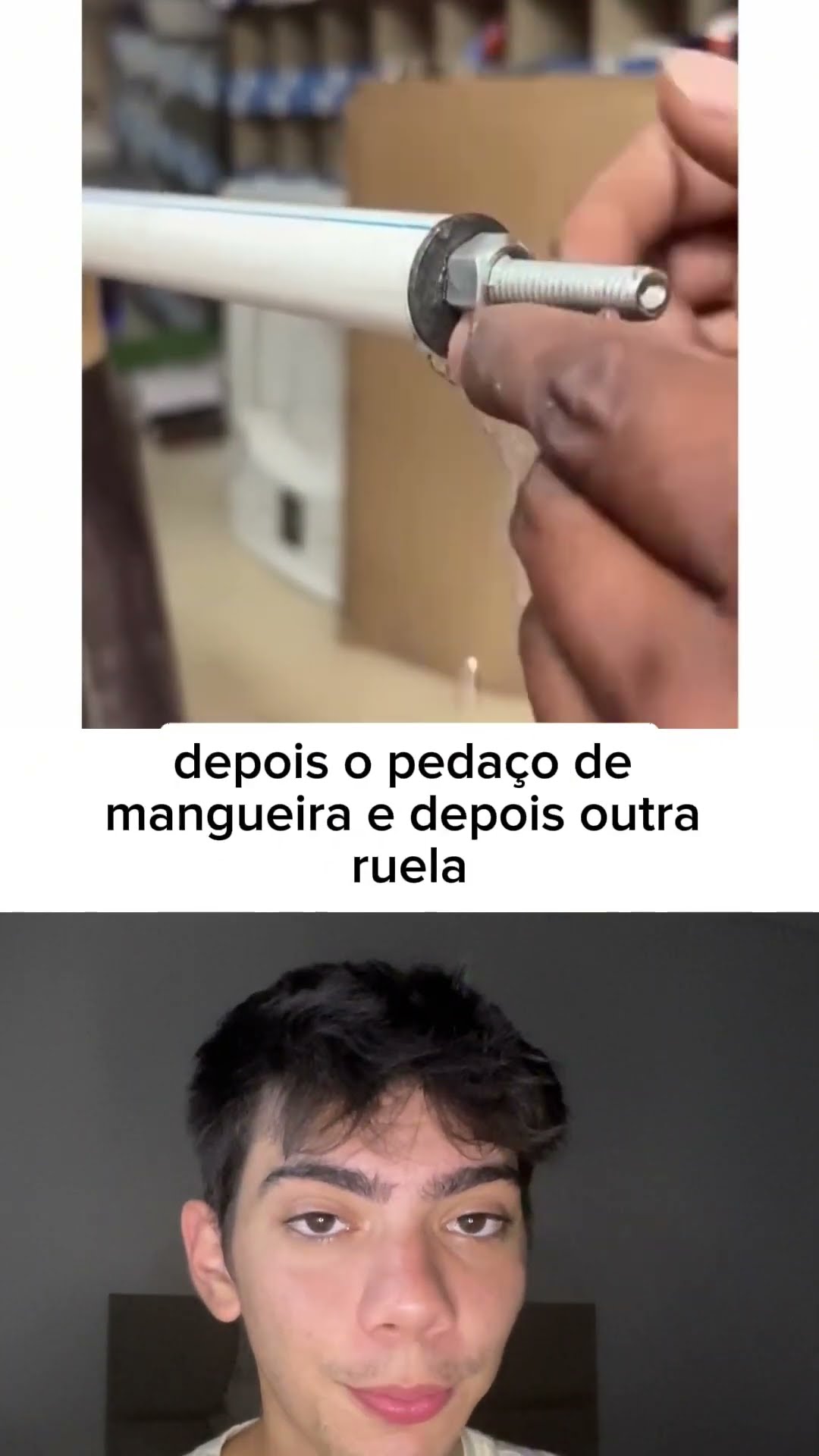 Resolva vazamentos com parafuso e mangueira! ??️ Prático, rápido e sem encanador!