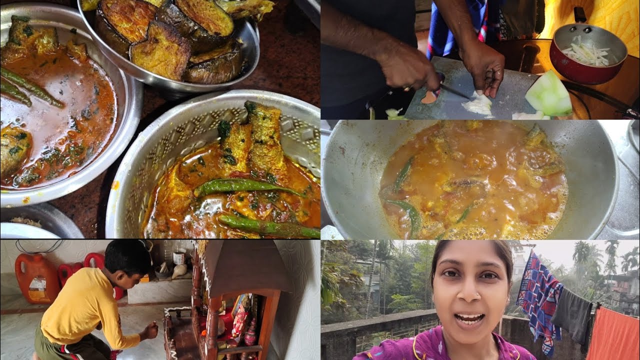 শীতে কাহিল অবস্থা 😑 আজ আমার পছন্দের মাছ🐟🐠 রান্না করলাম 🙂