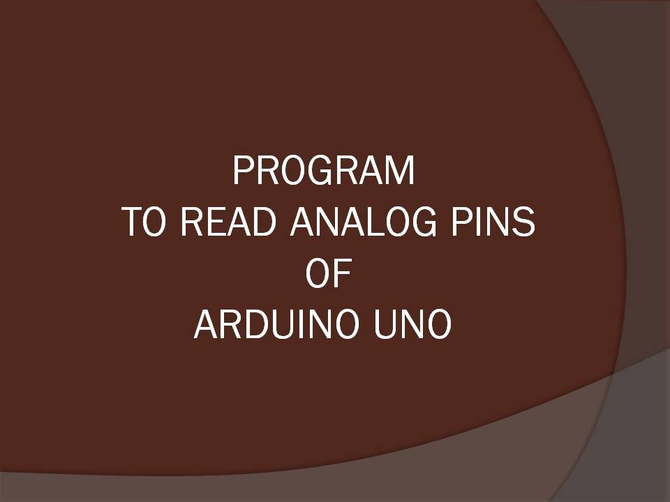 7. reading analog input(LDR data) using arduino uno - YouTube
