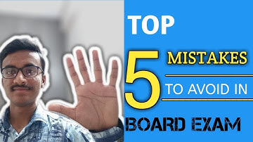 Top 5 Mistakes to avoid in Board Exam | Study tips in kannada | Score good marks in any exam