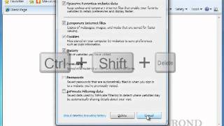 Using Windows 7 - Delete Your Browsing History